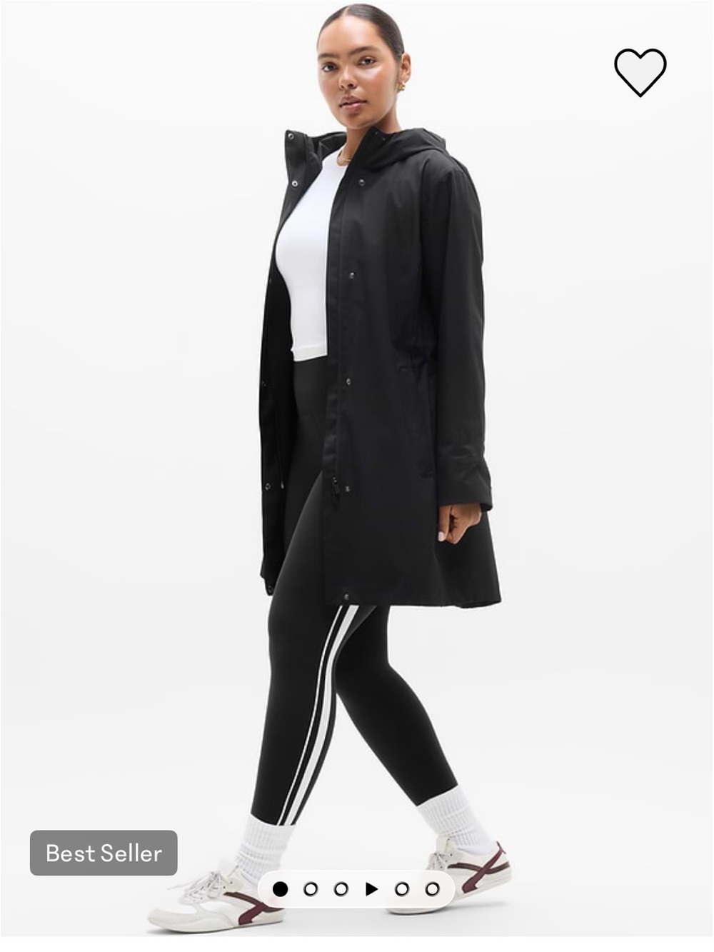 Athleta Rainout Ridge Long Trench